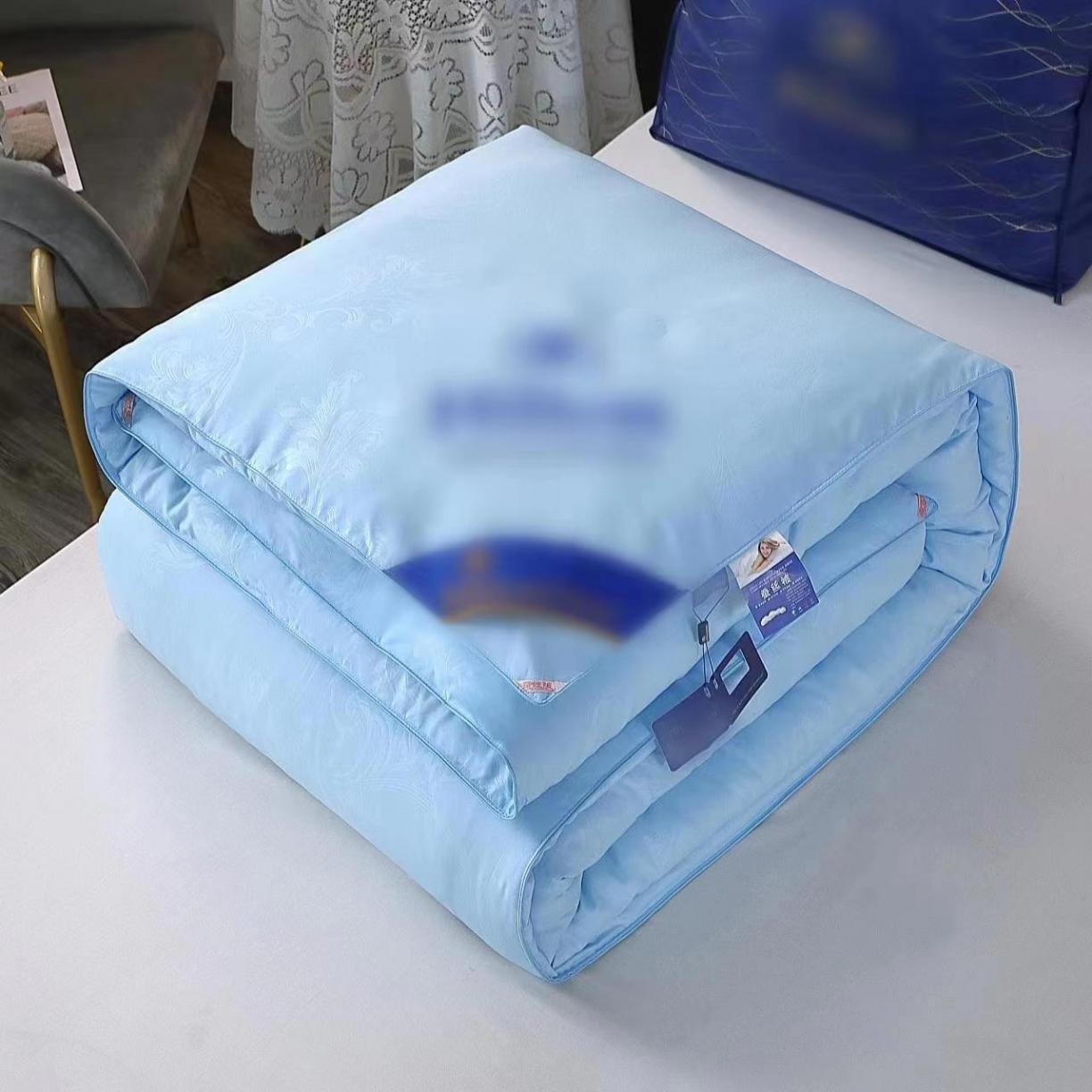 91家纺网 家纺一手货源 找家纺 （总）锦绣家纺  2023新款希尔顿花园酒店蚕丝被春秋被夏被加厚冬被