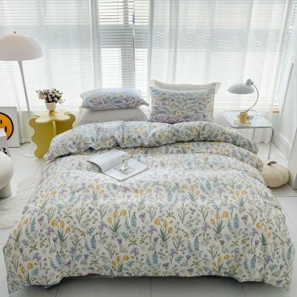 珺柔 2022新款13070全棉四件套 花语