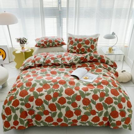 珺柔 2022新款13070全棉四件套 漫时光