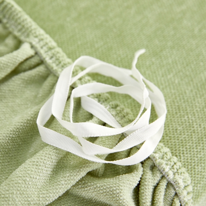 91家纺网 家纺一手货源 找家纺 逐日 2023新款加厚雪尼尔纯色沙发笠 雪尼尔-薄荷绿