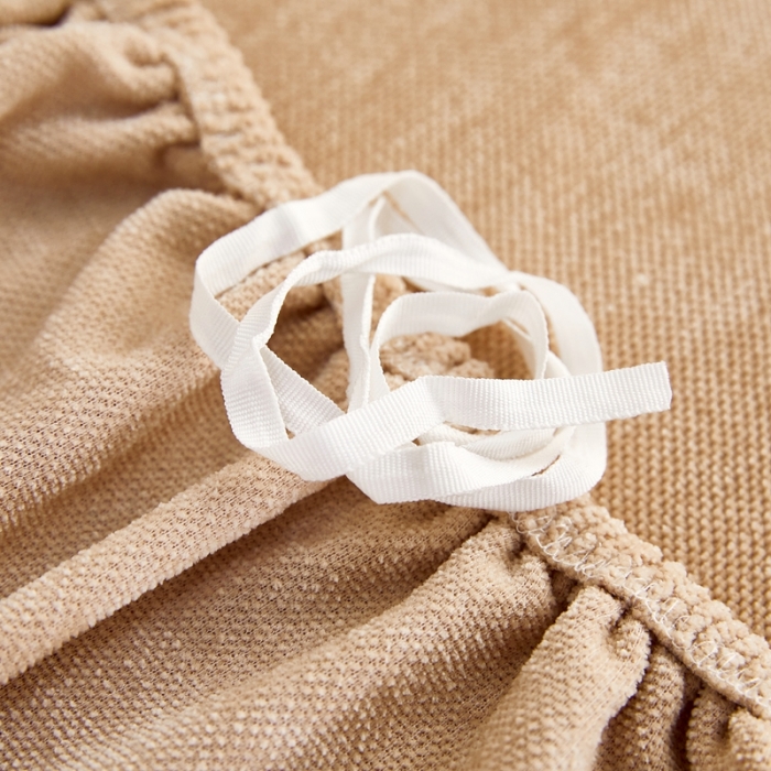 91家纺网 家纺一手货源 找家纺 逐日 2023新款加厚雪尼尔纯色沙发笠 雪尼尔-卡其色