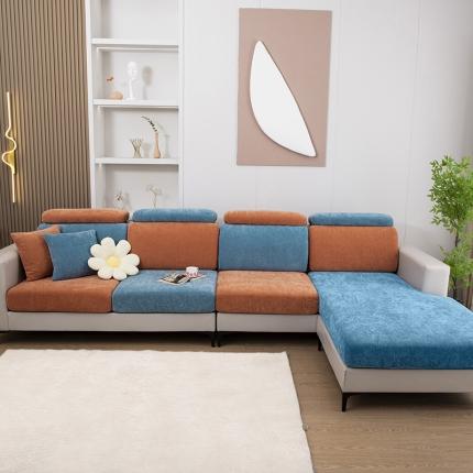 91家纺网 家纺一手货源 找家纺 （总）沐沐 2026新款雪尼尔沙发笠