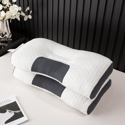 （总）荣运枕业 新款二代spa3D分区助眠枕头针织棉蜂窝枕芯