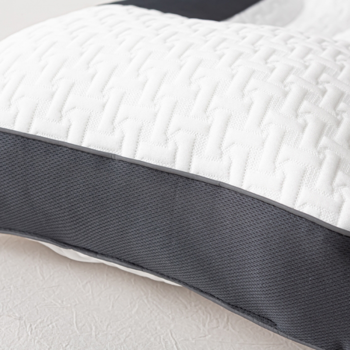 91家纺网 家纺一手货源 找家纺 （总）荣运枕业 新款二代spa3D分区助眠枕头针织棉蜂窝枕芯