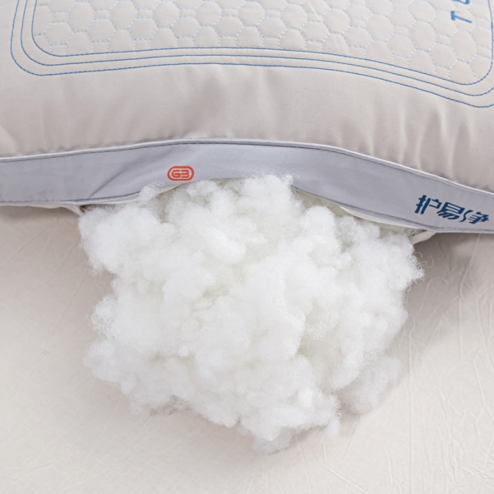 91家纺网 家纺一手货源 找家纺 总荣运枕业 2022新款科技布三重防护枕头护易净枕芯保健枕头