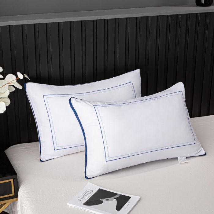 91家纺网 家纺一手货源 找家纺 （总）荣运枕业 2022新款酒店枕头立体枕芯压缩枕高弹枕