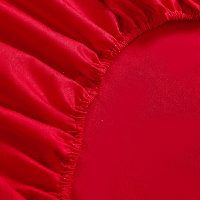 91家纺网 家纺一手货源 找家纺 2025新款新疆长绒棉刺绣婚庆床笠三件套 家有喜事