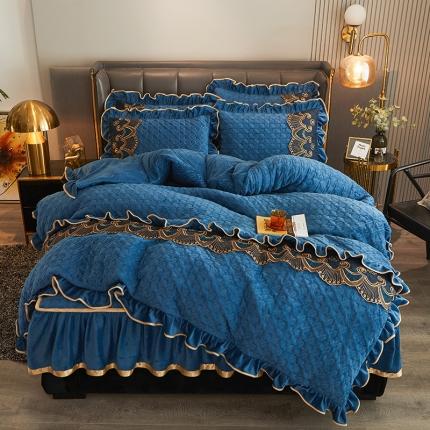 91家纺网 家纺一手货源 找家纺 （总）情恒家纺 2025新款全夹棉床笠四件套