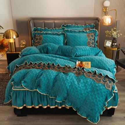 91家纺网 家纺一手货源 找家纺 （总）情恒家纺 2025新款全夹棉床笠四件套