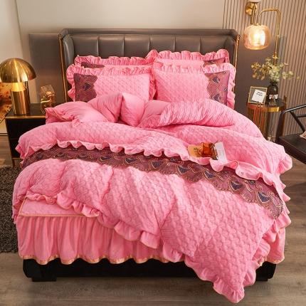 91家纺网 家纺一手货源 找家纺 （总）情恒家纺 2025新款全夹棉床笠四件套