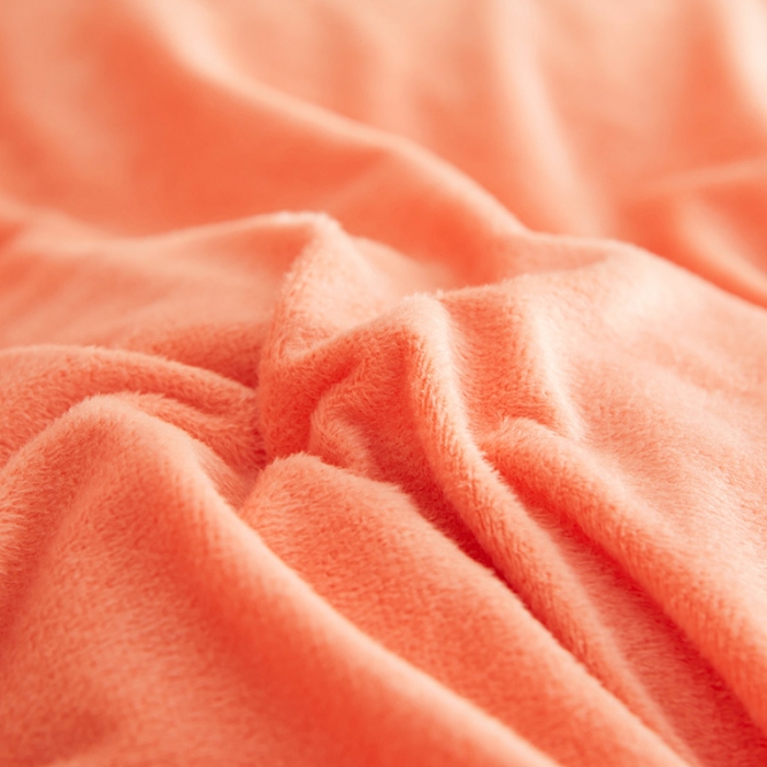 91家纺网 家纺一手货源 找家纺 情恒家纺 2025新款全夹棉床笠四件套 千鸟格缘 橙玉