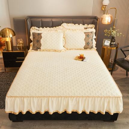 91家纺网 家纺一手货源 找家纺 （总）情恒家纺 2025新款全夹棉床笠款三件套