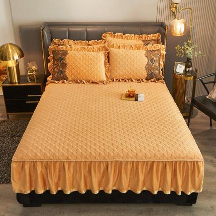 91家纺网 家纺一手货源 找家纺 （总）情恒家纺 2025新款全夹棉床笠款三件套