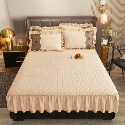 91家纺网 家纺一手货源 找家纺 （总）情恒家纺 2025新款全夹棉床笠款三件套