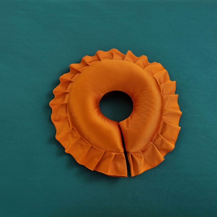 91家纺网 家纺一手货源 找家纺 不打烊家纺2022新款欧洲尼美容床罩系列套件—盛夏光年孔雀蓝