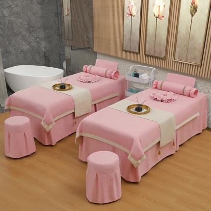 91家纺网 家纺一手货源 找家纺 (总)不打烊家纺2022新款美容床罩系列套件—风华绝代