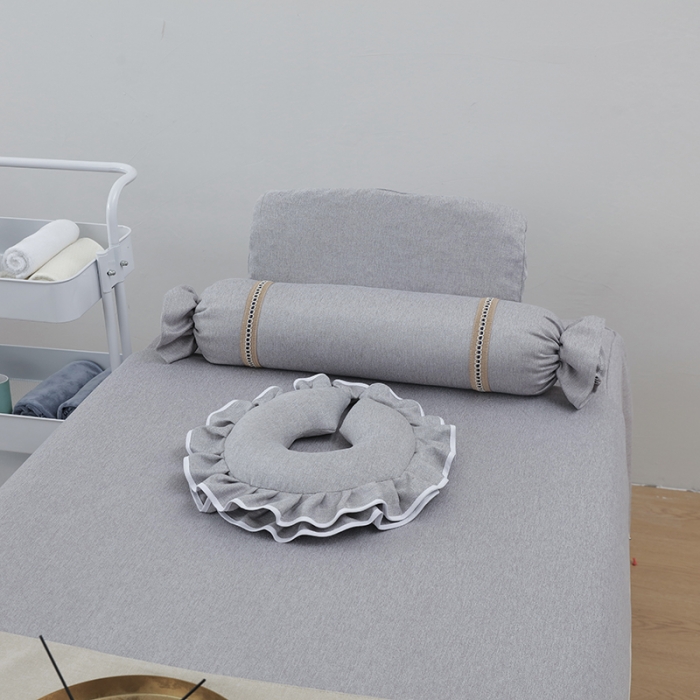 91家纺网 家纺一手货源 找家纺 不打烊家纺 2022新款美容床罩系列套件—风华绝代 灰色