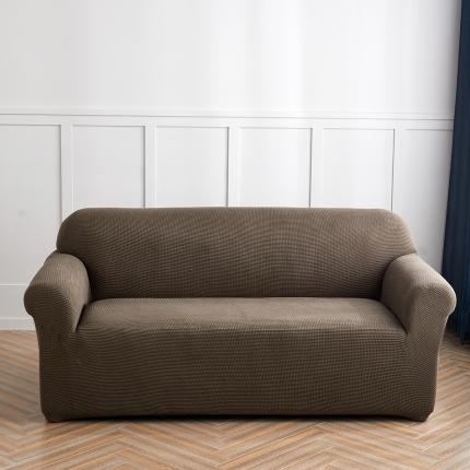 91家纺网 家纺一手货源 找家纺 （总）共鸣 2022新款玉米绒系列双人沙发套（跨境）