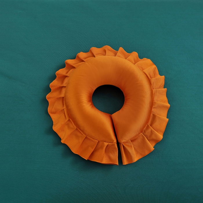 91家纺网 家纺一手货源 找家纺 不打烊家纺 2025新款欧洲尼美容床罩系列套件—墨绿款 洛丽塔孔雀蓝