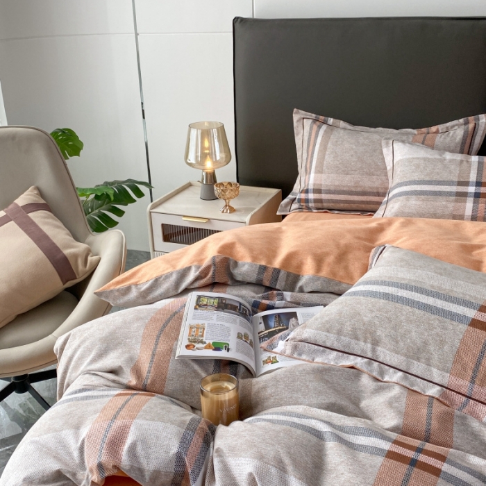 91家纺网 家纺一手货源 找家纺 棉生活  2022新款铂金全棉磨毛系列（AB版设计）简约世界