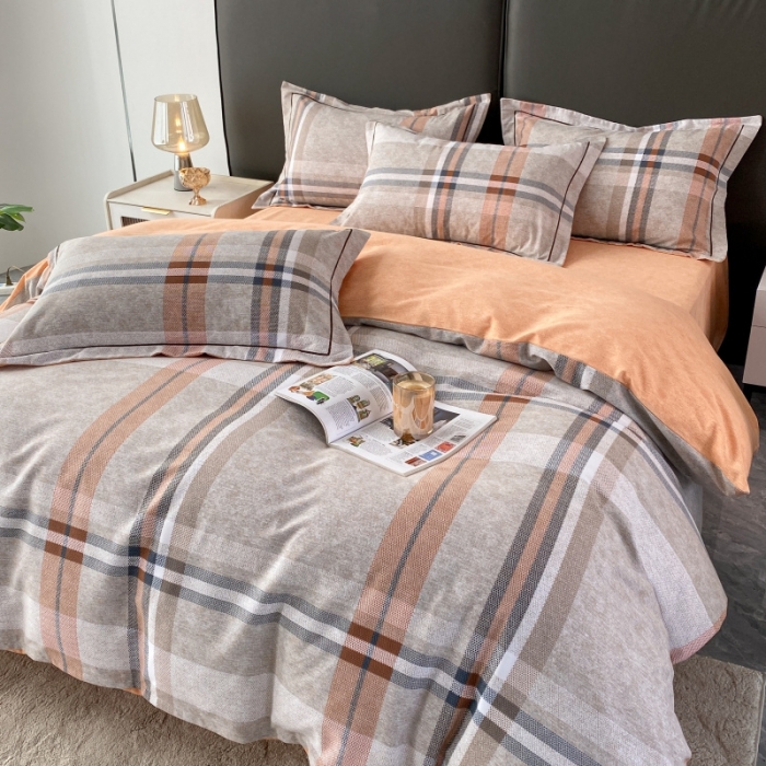 91家纺网 家纺一手货源 找家纺 棉生活  2022新款铂金全棉磨毛系列（AB版设计）简约世界