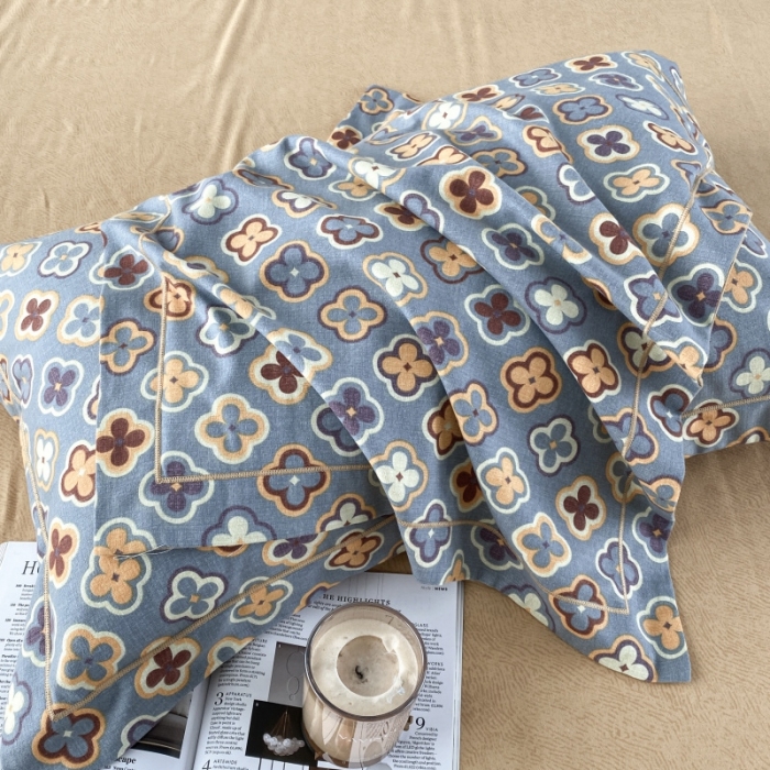 91家纺网 家纺一手货源 找家纺 棉生活  2022新款铂金全棉磨毛系列（AB版设计）路易斯