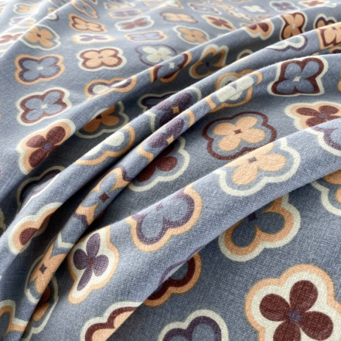 91家纺网 家纺一手货源 找家纺 棉生活  2022新款铂金全棉磨毛系列（AB版设计）路易斯