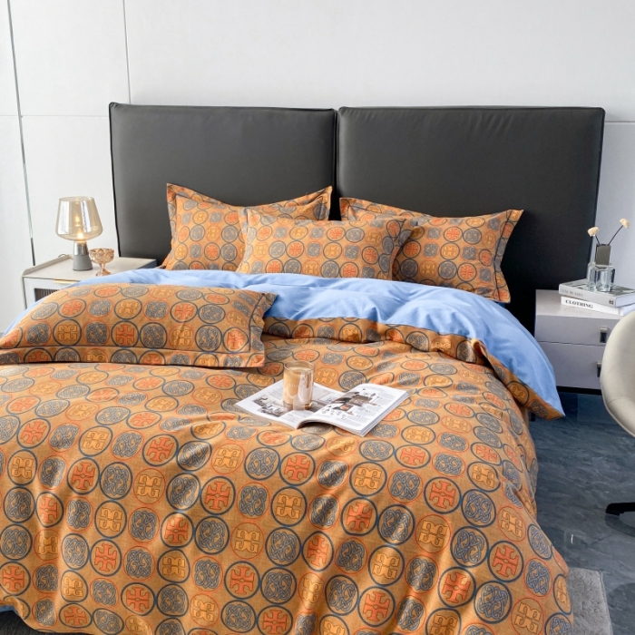 91家纺网 家纺一手货源 找家纺 棉生活  2022新款铂金全棉磨毛系列（AB版设计）亚丁