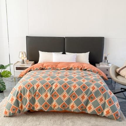 91家纺网 家纺一手货源 找家纺 （总）棉生活 2022年铂金全棉磨毛系列单品被套