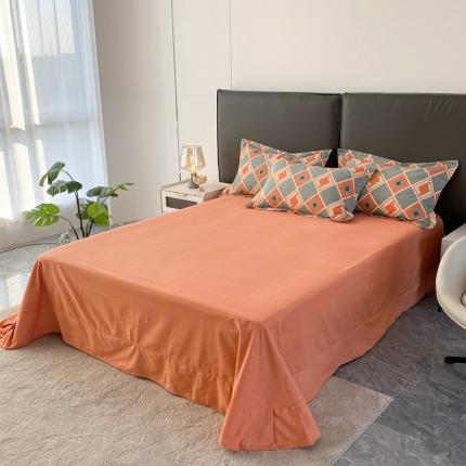 91家纺网 家纺一手货源 找家纺 （总）棉生活 2022年铂金全棉磨毛系列单品床单