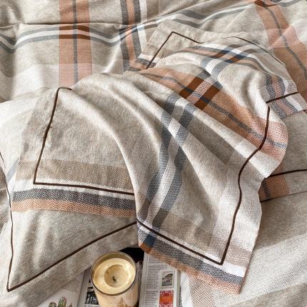 91家纺网 家纺一手货源 找家纺 （总）棉生活 2022年铂金全棉磨毛系列单品枕套一对