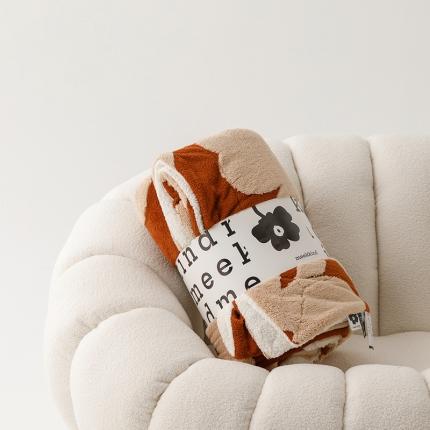 91家纺网 家纺一手货源 找家纺 （总）莱宁 2022新款AB版锦芙双层提花毯