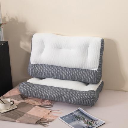 皇家乳胶体验馆 2023新款枕头枕芯系列 浅灰白