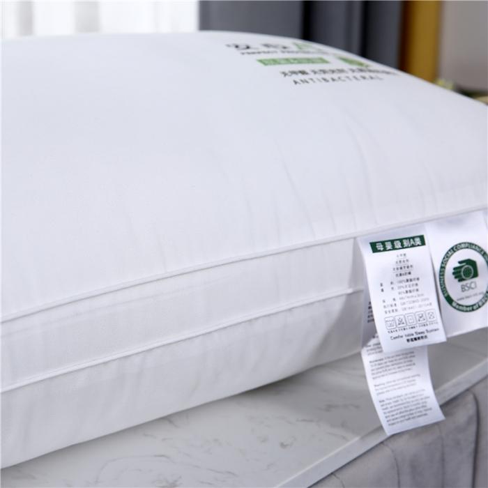 91家纺网 家纺一手货源 找家纺 新款安心A类抗菌防螨大豆枕