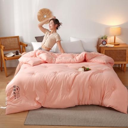 91家纺网 家纺一手货源 找家纺 （总）鹿小帅A类原棉大豆纤维被被子加厚冬被春秋四季被学生被芯直播爆款