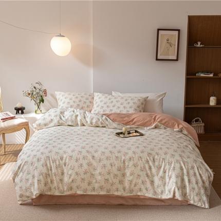 91家纺网 家纺一手货源 找家纺 （总）棉眠 2022新款AB版棉加绒四件套