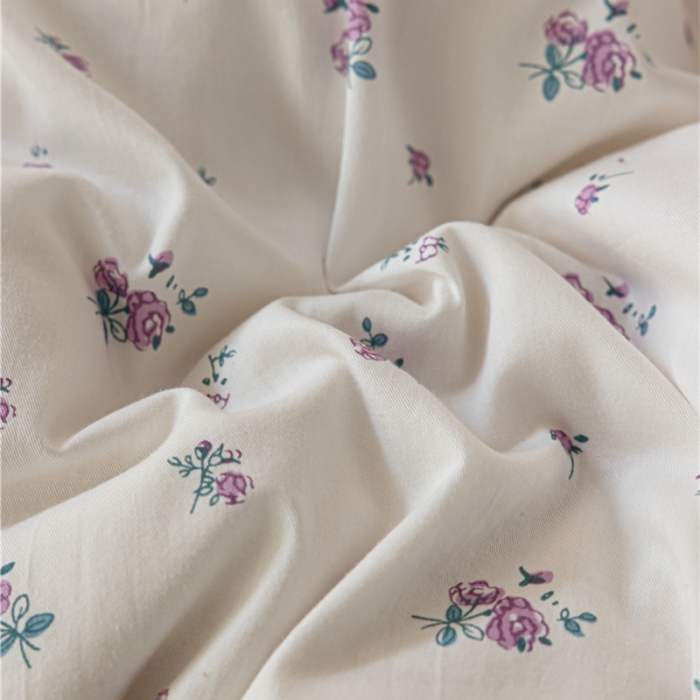 91家纺网 家纺一手货源 找家纺 棉眠 2022新款AB版棉加绒四件套 夏日恋情棉加绒