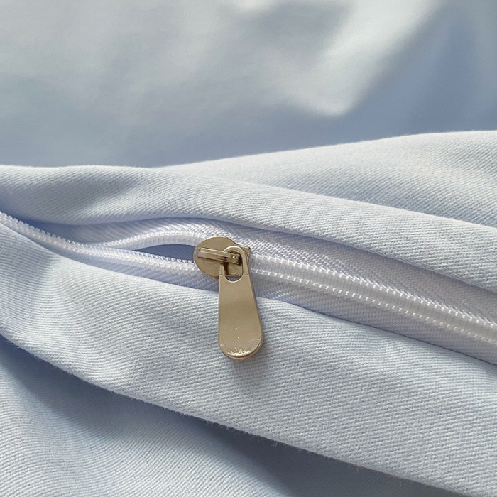 91家纺网 家纺一手货源 找家纺 蓝邻 2023新款全棉磨毛单品被套 水云蓝