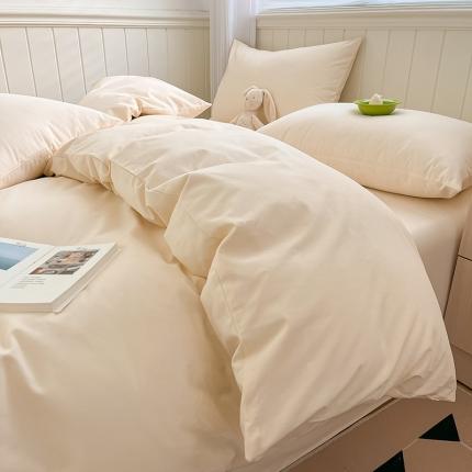 91家纺网 家纺一手货源 找家纺 （总）蓝邻 2023新款全棉磨毛四件套