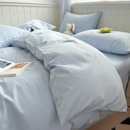 91家纺网 家纺一手货源 找家纺 （总）蓝邻 2023新款全棉磨毛四件套