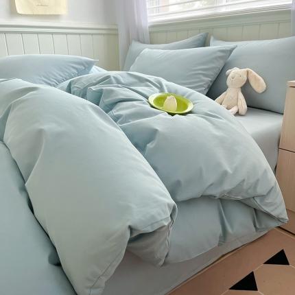 91家纺网 家纺一手货源 找家纺 （总）蓝邻 2023新款全棉磨毛单品被套