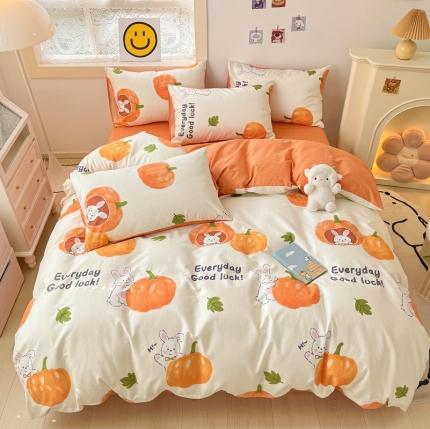 91家纺网 家纺一手货源 找家纺 （总）金丝鸟 2023春夏新品13372全棉四件套