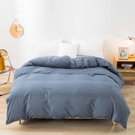 91家纺网 家纺一手货源 找家纺 （总）柠萌家居 2022新款A类全棉色织水洗棉单被套