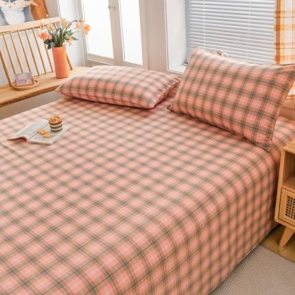 91家纺网 家纺一手货源 找家纺 柠萌家居 2022新款A类全棉色织水洗棉枕套一只