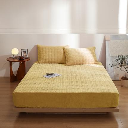 91家纺网 家纺一手货源 找家纺 （总）小米笠 2022新款牛奶绒加绒床笠