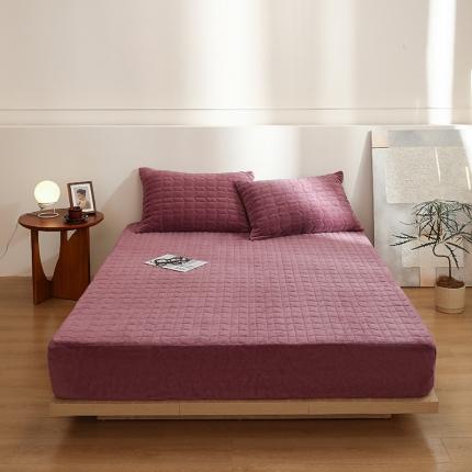 91家纺网 家纺一手货源 找家纺 （总）小米笠 2022新款牛奶绒加绒床笠