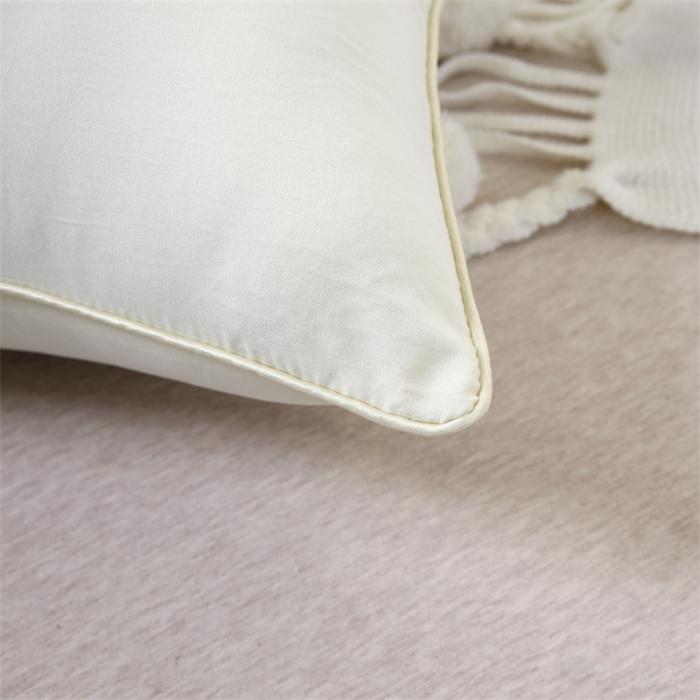 91家纺网 家纺一手货源 找家纺 新款枕芯单边原棉枕芯48*74cm 抗菌防螨大豆枕