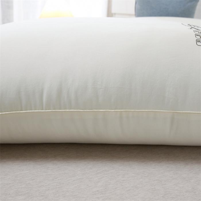 91家纺网 家纺一手货源 找家纺 新款枕芯单边原棉枕芯48*74cm 抗菌防螨大豆枕