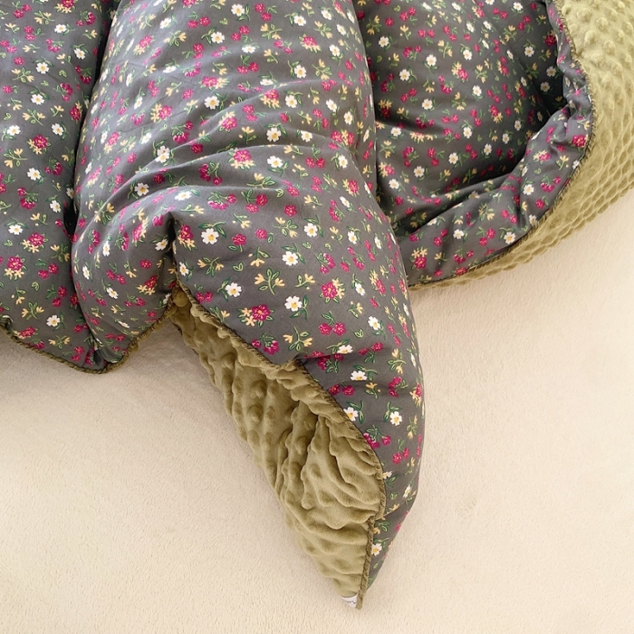 91家纺网 家纺一手货源 找家纺 星期八 2022新款复古碎花豆豆被冬被春秋被 复古小雏菊