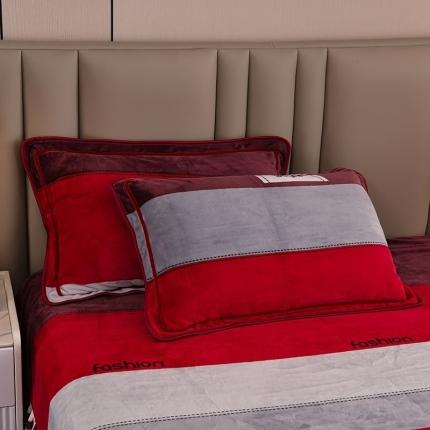 91家纺网 家纺一手货源 找家纺 丰淘2022新款金貂绒枕套 青春活力